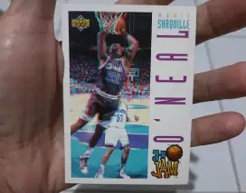 Kartu Basket Shaquille O'Neal 3 D Jam Rare