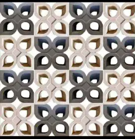 Rosterbeton minimalis macam motif