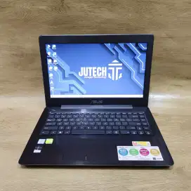 Laptop Gaming  Asus Slim Core i5 Gen 7 Ram 20GB Dual VGA bonus Mouse S