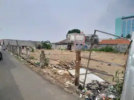 Tanah siap bangun 1100 m di jl raya Bogor Ciracas Jakarta Timur