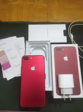 Iphone 7 plus 32 GB red fullset tt bt