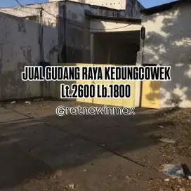 Dijual Cepat Gudang Raya Kedungcowek