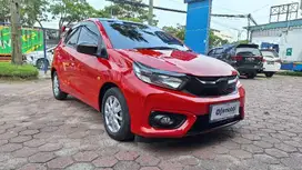 2021 TDP 8,JT Honda Brio Satya 1.2 E Bensin-AT Merah