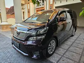 VellFire 2.4 AT Premium Sound Matic Th.2010/2011 Bln.2 Km 74 Rb Asli