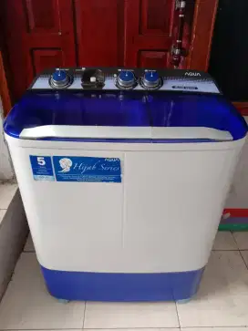 jual mesin cuci aqua 8kg mesin halus body mls tenaga kenceng origikal
