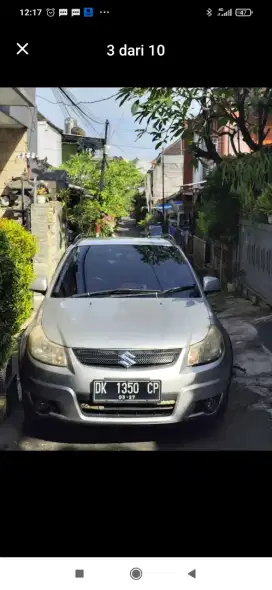 Dijual Sx4 th 2008 warna silver