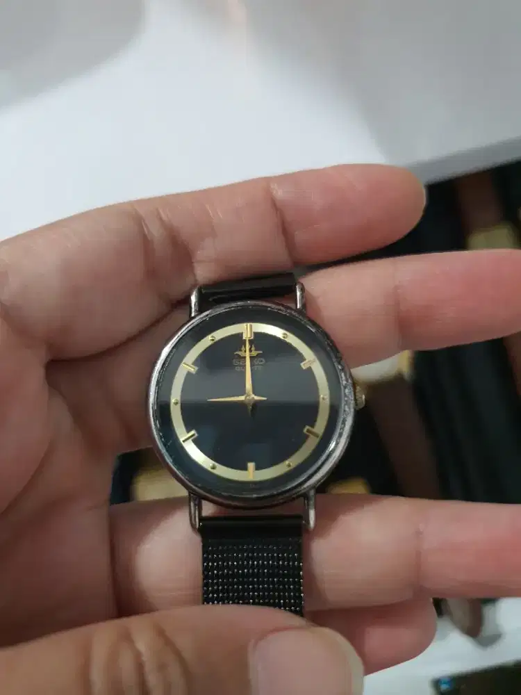Seiko Black Dial Vintage
