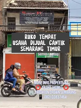 RUKO STRATEGIS GAYAMSARI DIJUAL CANTIK