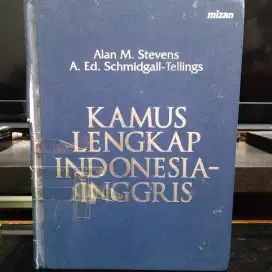 Kamus Lengkap Indonesia Inggris - Mizan ORI preloved, hard cover