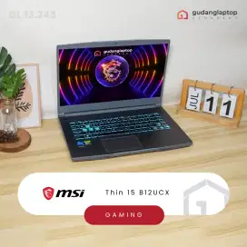MSI Thin 15 B12UCX
INTEL Core i5 - 12450H 8/512 Nvidia RTX2050