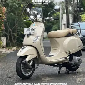 Piaggio Vespa LX V 150 IE 3V Th 2014 WARNA CREM PERFECT CONDITION