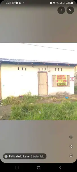 Rumah Daerah Sukadono Helvetia Jual Murah