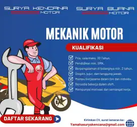 Lowongan Mekanik Motor