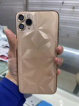 JUAL CEPAT IPHONE 11 PROMAX 256 EKS IBOX BH 99% (GOLD)