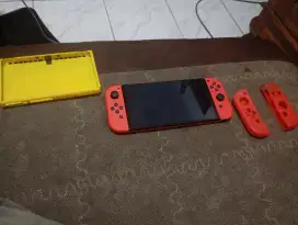 Nintendo switch Oled 512gb maeio mulus fullset harga nett no nego
