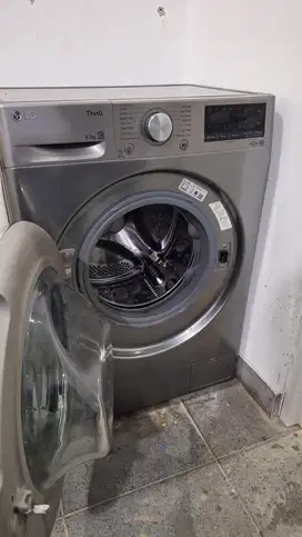 (DIJUAL) MESIN CUCI LG FRONT LOADING 8.5 KG ThinQ Like New