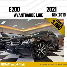 DP10% [Km3.000] E200 Avantgarde 2019 Black / E300 Reg 2017 #AUTOHIGH
