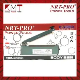IMPULSE SEALER / MESIN PRESS PLASTIK 20 CM BODY BESI SP-200I NRT-PRO