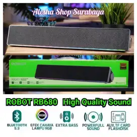 SoundBar ROBOT RB680 RGB Speaker Bluetooth Super Bass Stereo Sky Field