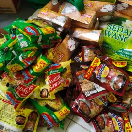 SEMBAKO Murah Beras Topi Koki Raja Platinum Teh Gula indomie sarden
