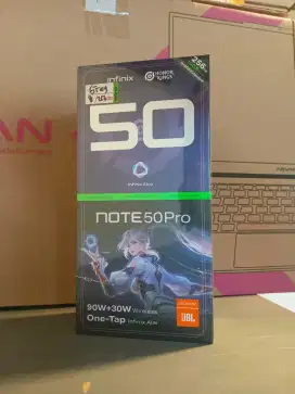 INFINIX NOTE 50 PRO 8+8/256 NEW GARANSI RESMI