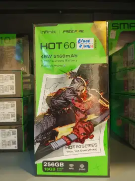 INFINIX HOT 60i 8+8/256 NEW GARANSI RESMI