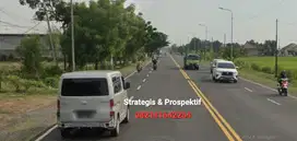 (W) Tanah Istimewa LD 100 mtr, Dpn Gerbang TOL Dumpil MADIUN