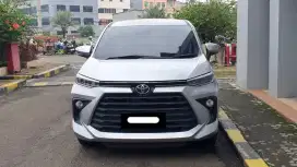 Km 15 rb toyota avanza g cvt 2024 silver pajak panjang siap pakai