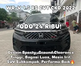 (TDP 39 JUTA!) Honda WRV 1.5 RS CVT Hitam Mutiara 2022 [WR-V]
