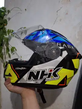 Helm NHK GP Prime Fullface Double Visor