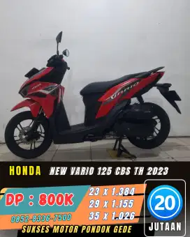 DP 800 RIBU HONDA NEW VARIO 125 CBS TAHUN 2023
