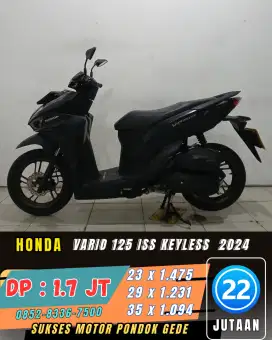 HONDA NEW VARIO 125 ISS KEYLESS TAHUN 2024
