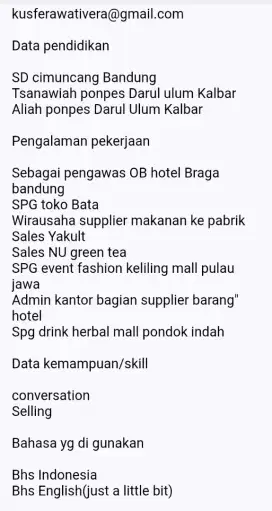 Mencari loker dengan usia yg sudah tidak muda