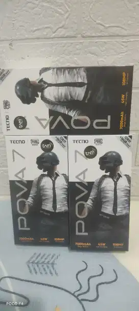 Tecno pova 7 8/128 battery 7000 mah garansi resmi