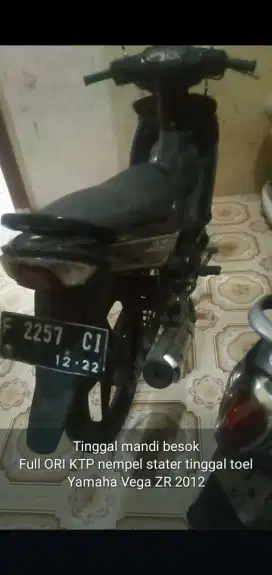 Bantu sodara jual motor Vega ZR tahun 2012