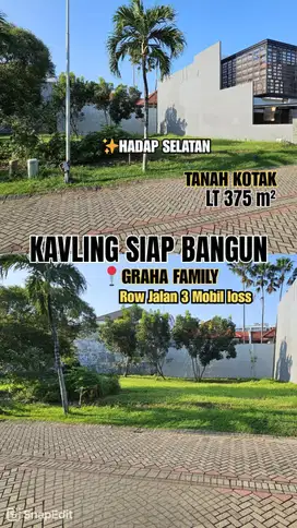 Dijual Tanah Graha Famili Blok O