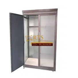 Lemari 2 pintu swing