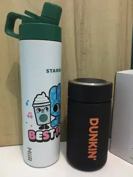 Tumbler Starbukcs & Mug Dunkin