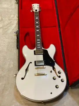 Sire H7 Larry Carlton  Semi hollow White