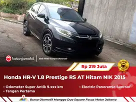 [ LOW KM 9RB ] Honda HR-V HR V HRV 1.8 Prestige RS AT Hitam 2015