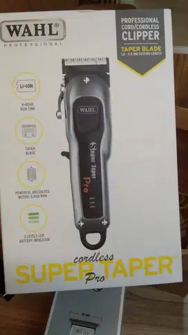 Dijual Clippers WAHL Cordless Super Taper Pro Original WAHL