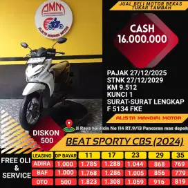 BEAT SPORTY DP 500 TYPE CBS 2024.