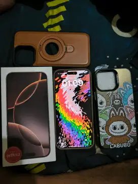 JUAL IPHONE 16 PROMAX 256GB DESERT TITANIUM GARANSI RESMI