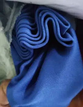 Kain lotto elvana biru tua gm 180