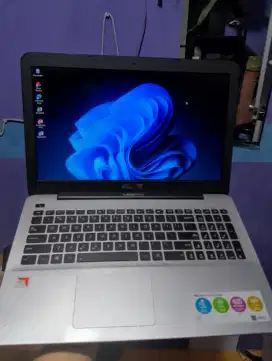 Laptop asus keyboard full button 15inch murah