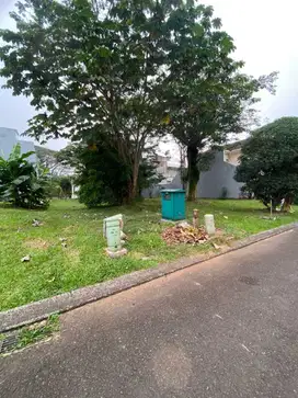 Kavling Hoek Ekslusif 425m² hadap utara timur di Bellagio The green