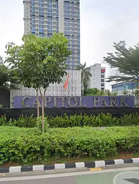 DIJUAL  APARTEMENT 2 KAMAR TIDUR 1 KAMAR MANDI CAPITOL PARK RESIDENCE