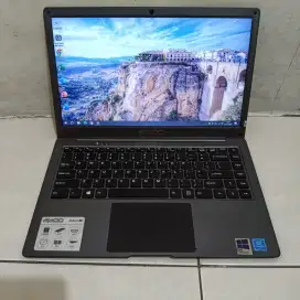Dijual Laptop Axioo Mybook 14E, Celeron N4000, Ram4Gb/Ssd256Gb, Slim