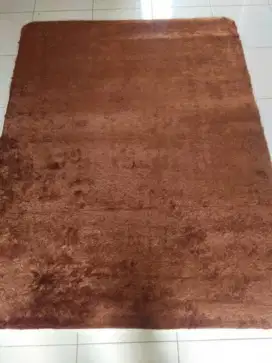 *HARGA PAS* Karpet Rasfur 100 x 150 Cm Coklat