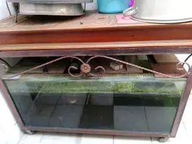 Dijual Akuarium + rak